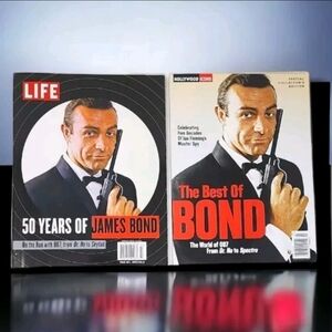 Life Magazine 50 Years Of James Bond 007 Collectors Editions Hollywood Icons